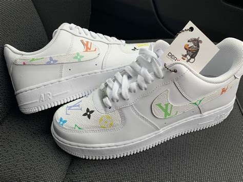 louis vuitton air force 1 off white|air force 1 lv white.